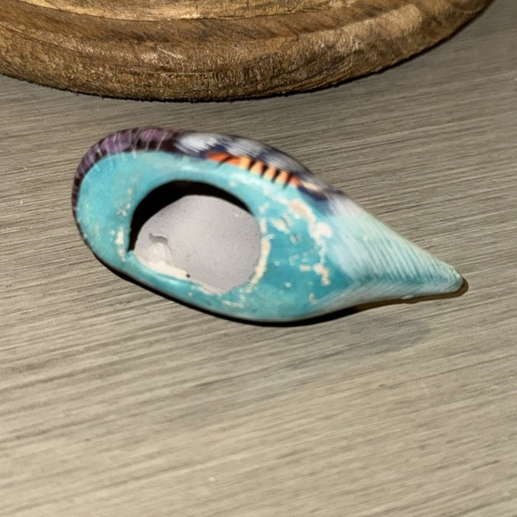 VTG Handcrafted Wooden Duck/Bird Figurine - Multicolored Trinket Home Decor - Picture 10 of 13